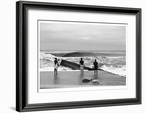 Lineup Lighthouse-Matthew Lusk-Framed Giclee Print