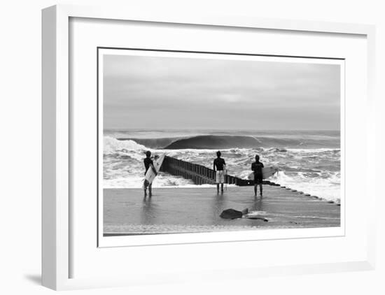 Lineup Lighthouse-Matthew Lusk-Framed Giclee Print