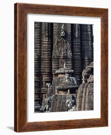 Lingaraja Temple, Bhubaneswar, Orissa State, India-Woolfitt Adam-Framed Photographic Print