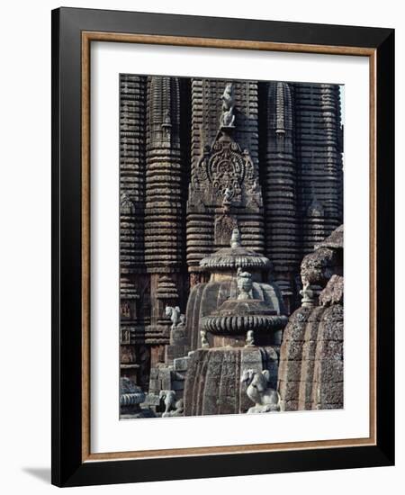 Lingaraja Temple, Bhubaneswar, Orissa State, India-Woolfitt Adam-Framed Photographic Print