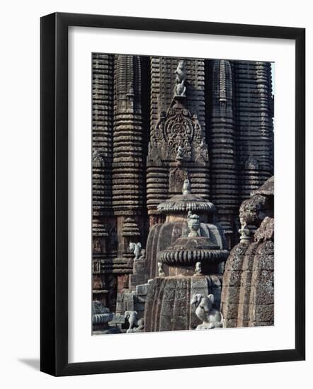 Lingaraja Temple, Bhubaneswar, Orissa State, India-Woolfitt Adam-Framed Photographic Print