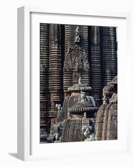 Lingaraja Temple, Bhubaneswar, Orissa State, India-Woolfitt Adam-Framed Photographic Print