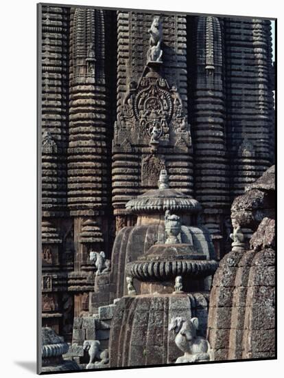 Lingaraja Temple, Bhubaneswar, Orissa State, India-Woolfitt Adam-Mounted Photographic Print