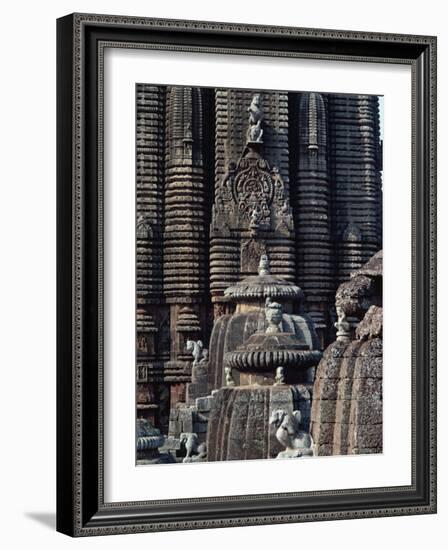 Lingaraja Temple, Bhubaneswar, Orissa State, India-Woolfitt Adam-Framed Photographic Print