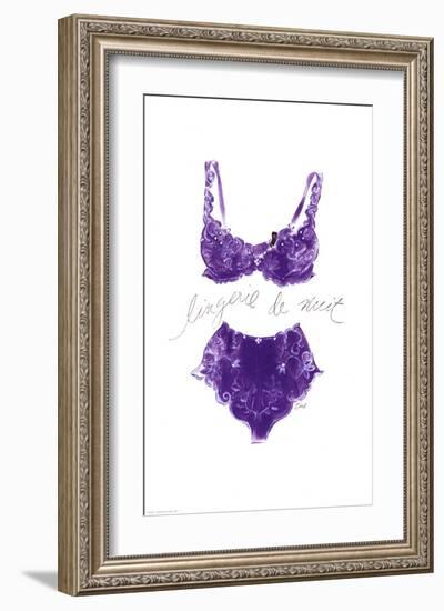 Lingerie de Nuit-Tina-Framed Art Print