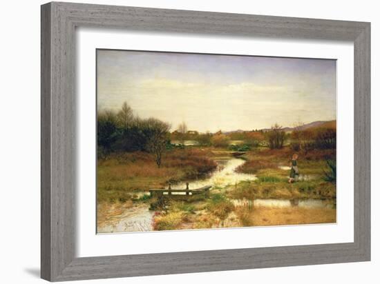 Lingering Autumn, 1890-John Everett Millais-Framed Giclee Print