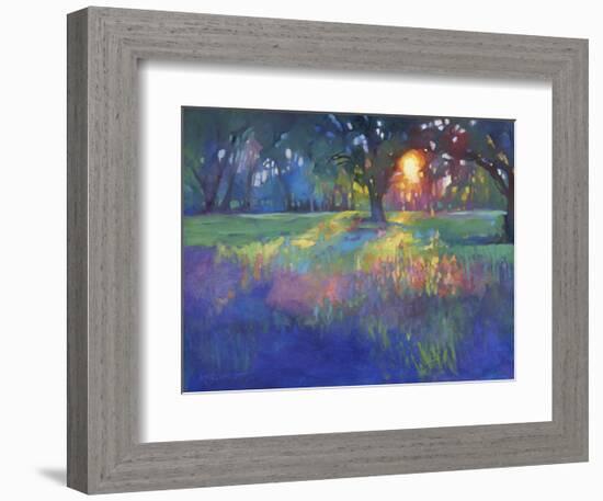 Lingering Light-Karen Mathison Schmidt-Framed Art Print