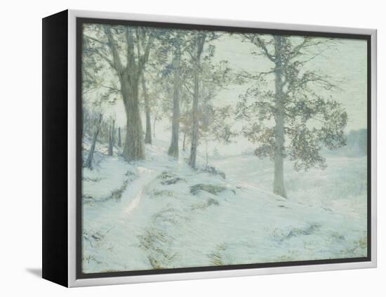Lingering Oak Leaves-Walter Launt Palmer-Framed Premier Image Canvas