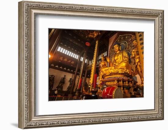 Lingyin Temple, Hangzhou, Zhejiang province, China, Asia-Michael Snell-Framed Photographic Print