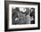 Lining up for food at mealtime in the camp for flood refugees, Forrest City, Arkansas, 1937-Walker Evans-Framed Photographic Print