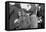 Lining up for food at mealtime in the camp for flood refugees, Forrest City, Arkansas, 1937-Walker Evans-Framed Premier Image Canvas