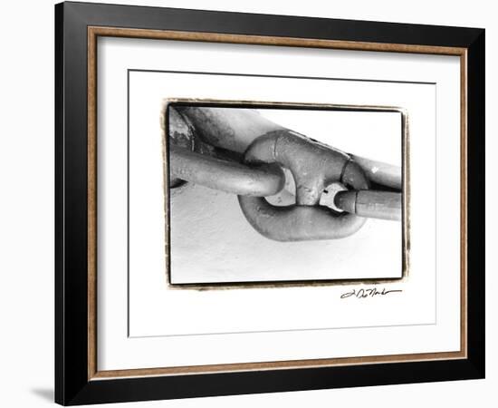 Linked Together II-Laura Denardo-Framed Art Print