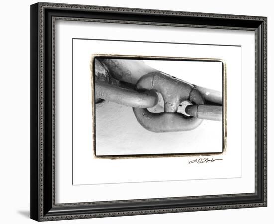 Linked Together II-Laura Denardo-Framed Art Print