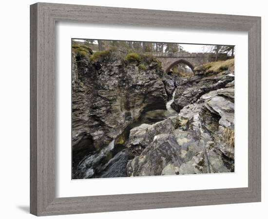 Linn of Dee, Near Braemar, Cairngorms National Park, Aberdeenshire, Scotland, United Kingdom-Gary Cook-Framed Photographic Print