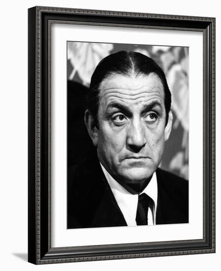 Lino Ventura Playing Vito Genovese-null-Framed Photographic Print