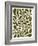 Linocut Plant #1-Alisa Galitsyna-Framed Photographic Print