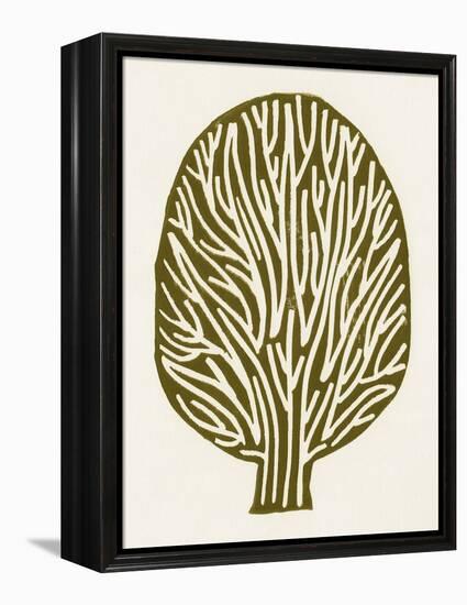 Linocut Tree-Alisa Galitsyna-Framed Premier Image Canvas