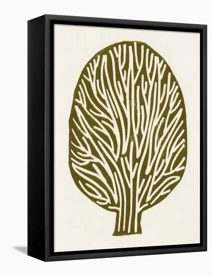 Linocut Tree-Alisa Galitsyna-Framed Premier Image Canvas