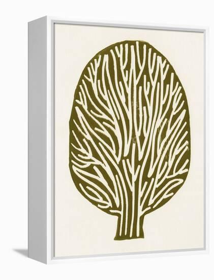 Linocut Tree-Alisa Galitsyna-Framed Premier Image Canvas