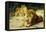 Lion and Lioness-Lowenparr-Wilhelm Kuhnert-Framed Premier Image Canvas