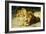 Lion and Lioness-Lowenparr-Wilhelm Kuhnert-Framed Giclee Print