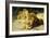 Lion and Lioness-Lowenparr-Wilhelm Kuhnert-Framed Giclee Print