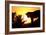 Lion Cub Morning-Susann Parker-Framed Photographic Print