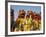 Lion dance performance celebrating Chinese New Year Beijing China - MR-Keren Su-Framed Photographic Print