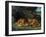 Lion Devouring a Rabbit, 19th Century-Eugene Delacroix-Framed Giclee Print