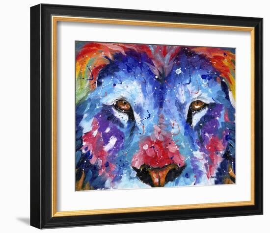 Lion Dream 2-Sarah Stribbling-Framed Giclee Print