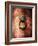 Lion Face Door Knocker in Florence-George Oze-Framed Photographic Print