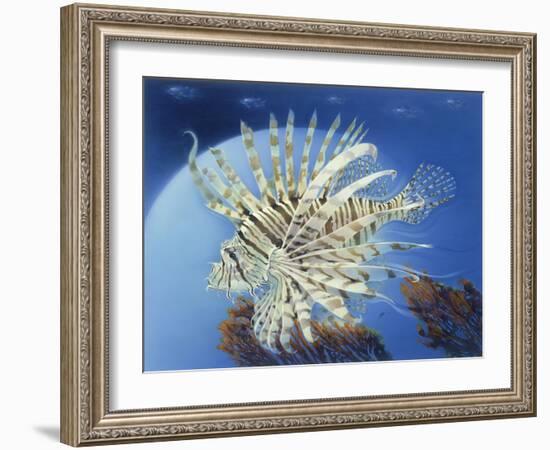 Lion Fish-Durwood Coffey-Framed Giclee Print