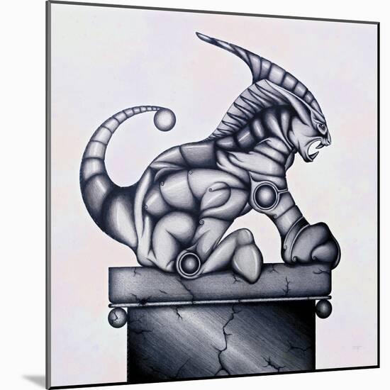 Lion Gargoyle XVI-Fernando Palma-Mounted Giclee Print