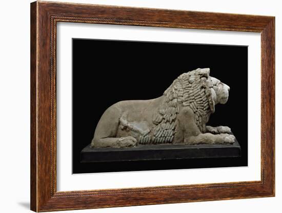 Lion Guard Door, Found Near the Temple of Inshushinak-null-Framed Giclee Print