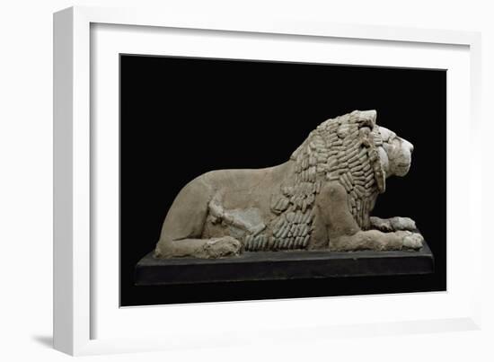 Lion Guard Door, Found Near the Temple of Inshushinak-null-Framed Giclee Print