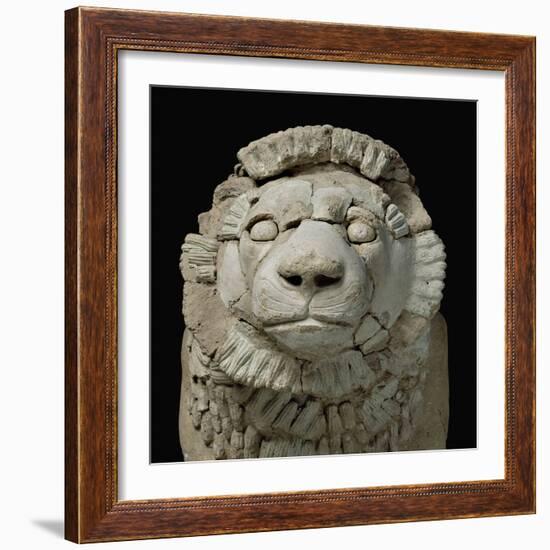 Lion Guard Door, Found Near the Temple of Inshushinak-null-Framed Giclee Print