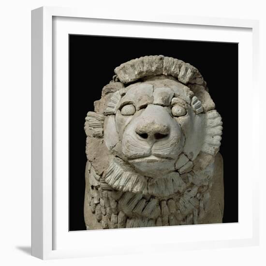 Lion Guard Door, Found Near the Temple of Inshushinak-null-Framed Giclee Print