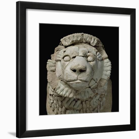 Lion Guard Door, Found Near the Temple of Inshushinak-null-Framed Giclee Print