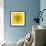 Lion Head Yellow Mesh-Lisa Kroll-Framed Premium Giclee Print displayed on a wall