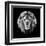 Lion Head-Lisa Kroll-Framed Art Print