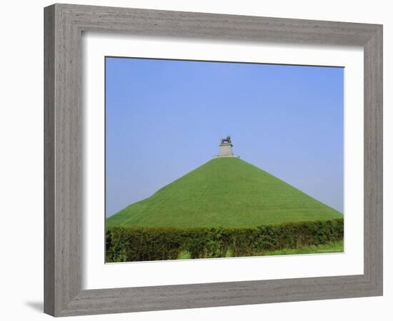 Lion Hill, Site of the Battle of Waterloo, Belgium-G Richardson-Framed Photographic Print