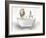 Lion In Bathtub-Matthew Piotrowicz-Framed Art Print