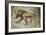 Lion, Insula Xxi, Building 2 Late 2Nd Century AD (Mosaic)-Roman-Framed Giclee Print