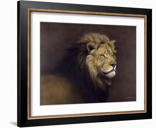 Lion Male-Harro Maass-Framed Giclee Print