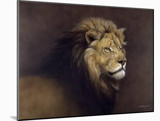 Lion Male-Harro Maass-Mounted Giclee Print