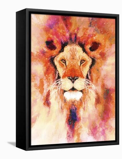 Lion Mix 1-XL-Fernando Palma-Framed Premier Image Canvas