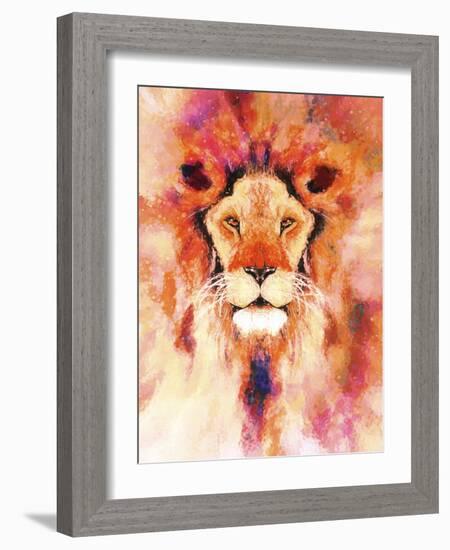 Lion Mix 1-XL-Fernando Palma-Framed Giclee Print