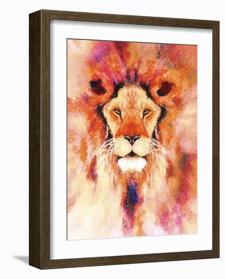 Lion Mix 1-XL-Fernando Palma-Framed Giclee Print