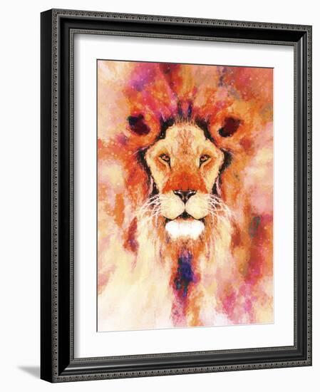 Lion Mix 1-XL-Fernando Palma-Framed Giclee Print