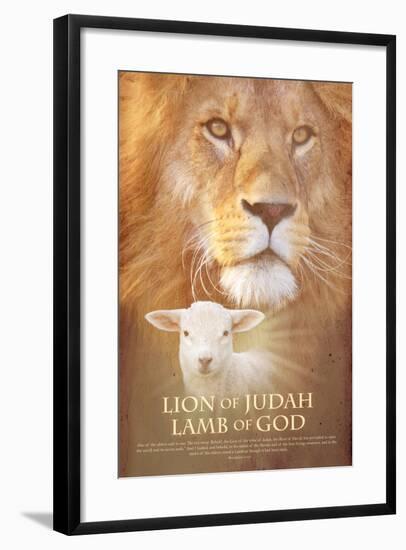 Lion of Judah-null-Framed Art Print